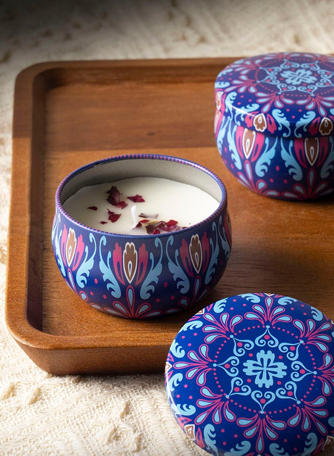 بست وان شموع معطرة أنيقة للمنزل والمكتب - أجواء مريحة وعطرية 6×6×4 سم من Miss Coco - Image 4